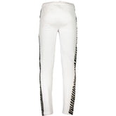 Cavalli Class White Cotton Pant